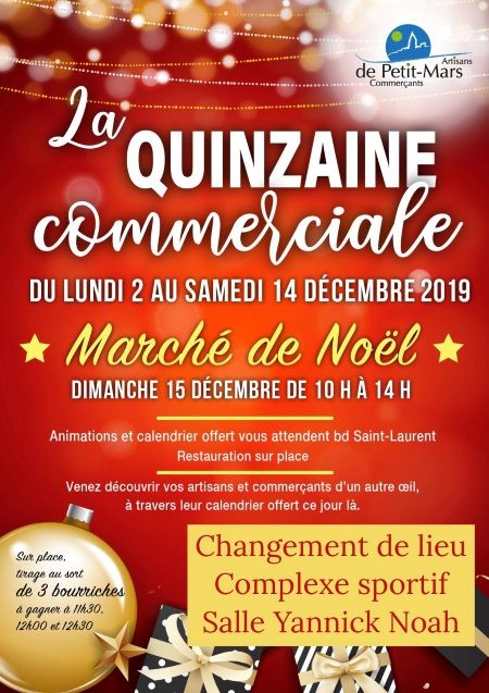 15aine commerciale - 2019